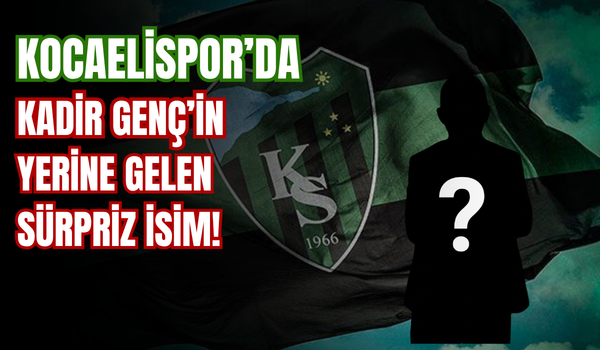 Kocaelispor'da Kadir Genç'in istifasının ardından boşalan yönetim kurulu üyeliğine Ercan