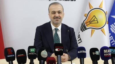 KOCAELİ – AK Parti Kocaeli İl Başkanı Şahin Talus, düzenlediği