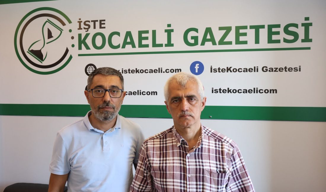 DEM Parti Kocaeli Milletvekili Ömer Faruk Gergerlioğlu, gazetemize nezaket ziyaretinde