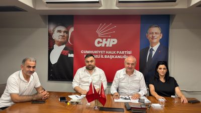 Kocaeli CHP İl Örgütü, parti içindeki gelişmeler sonrası yaptığı açıklamada