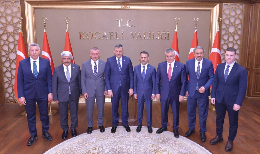 Kocaeli’de bir dizi temas ve incelemelerde bulunmak üzere kente gelen