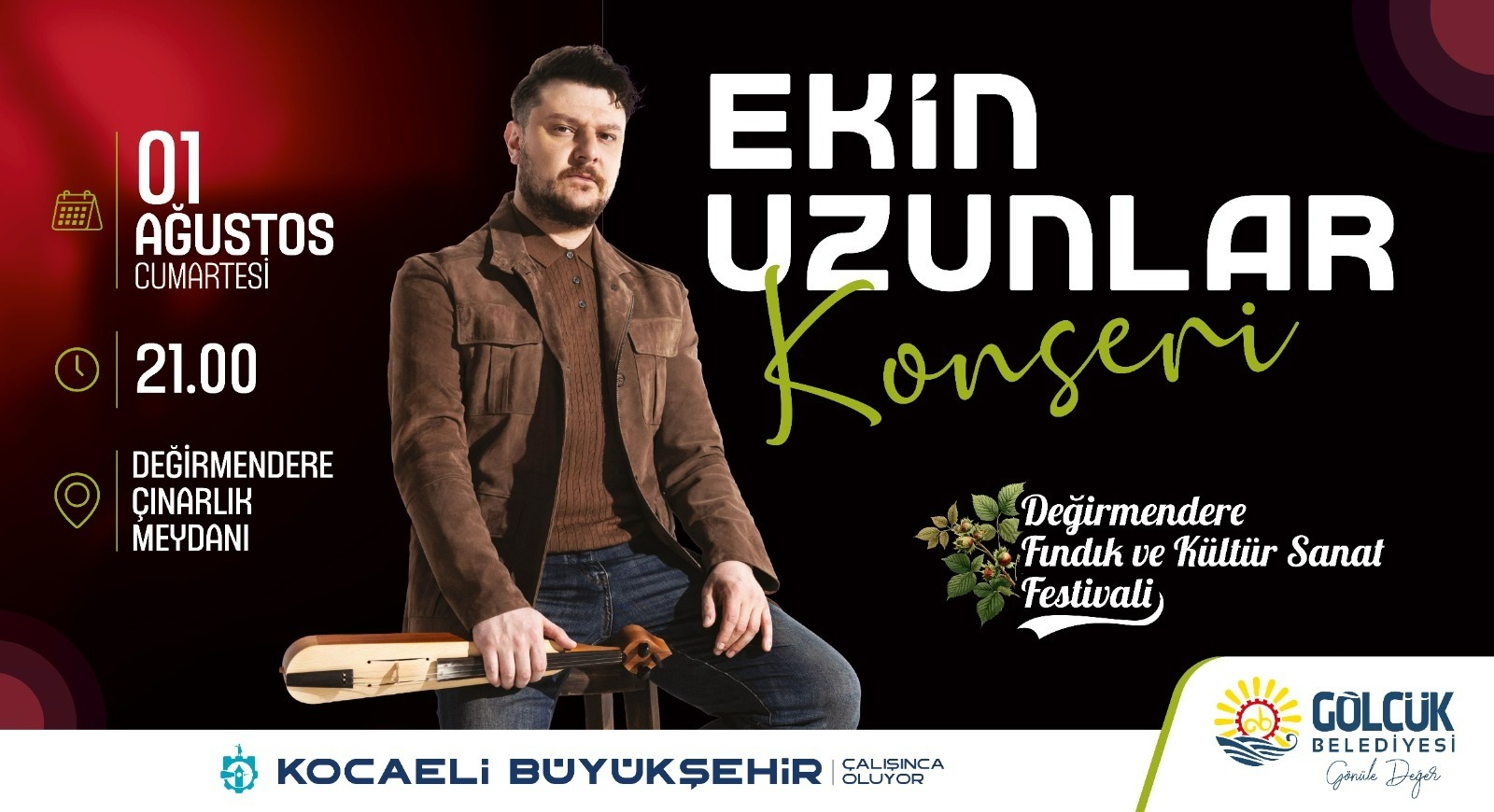 Kocaeli'de Ekin Uzunlar rüzgarı! Konser nerede, ne zaman??