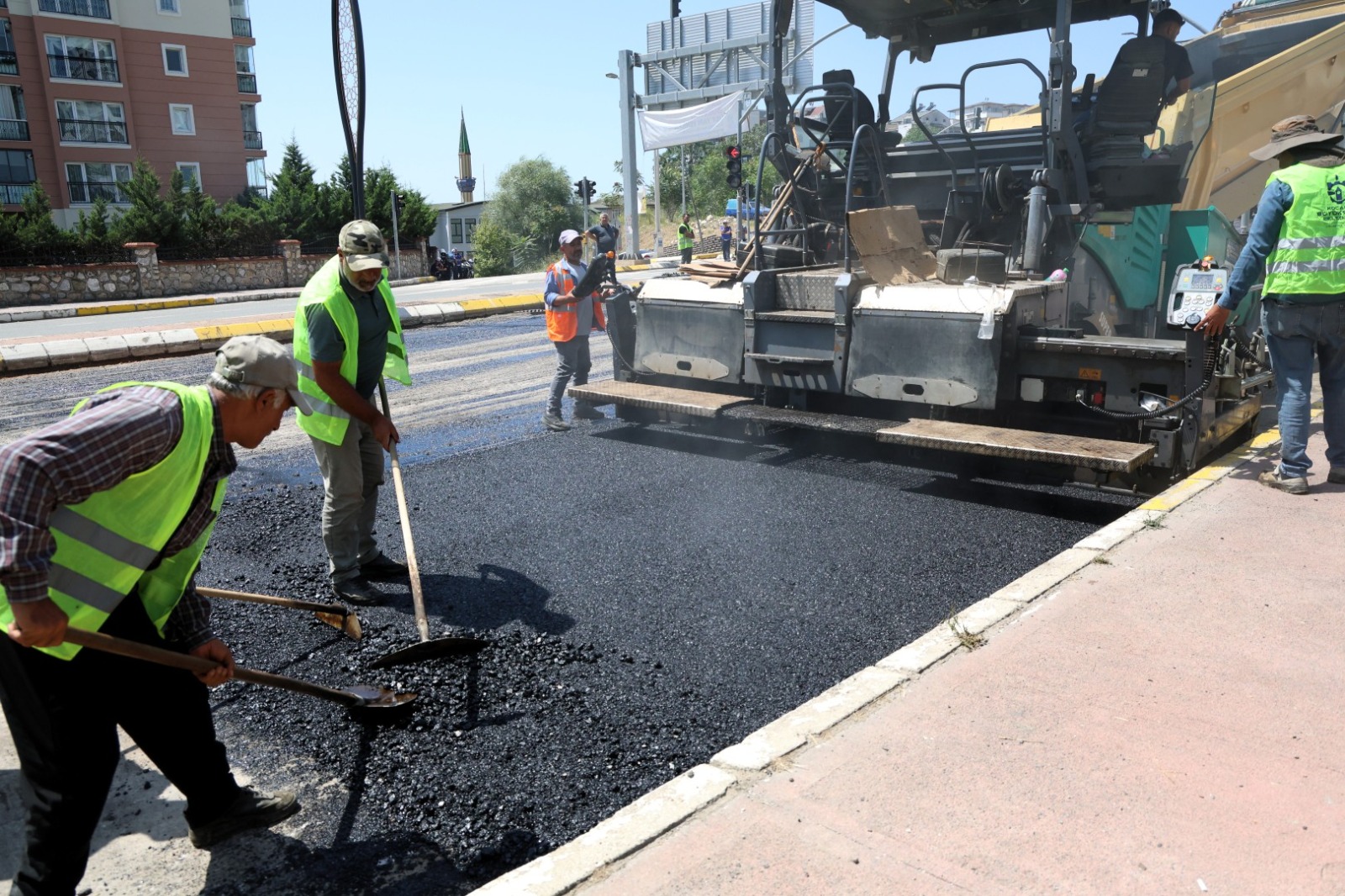 Kocaeli Büyükşehir Belediyesi, İzmit Santral Rampası'nda 9 bin 350 ton