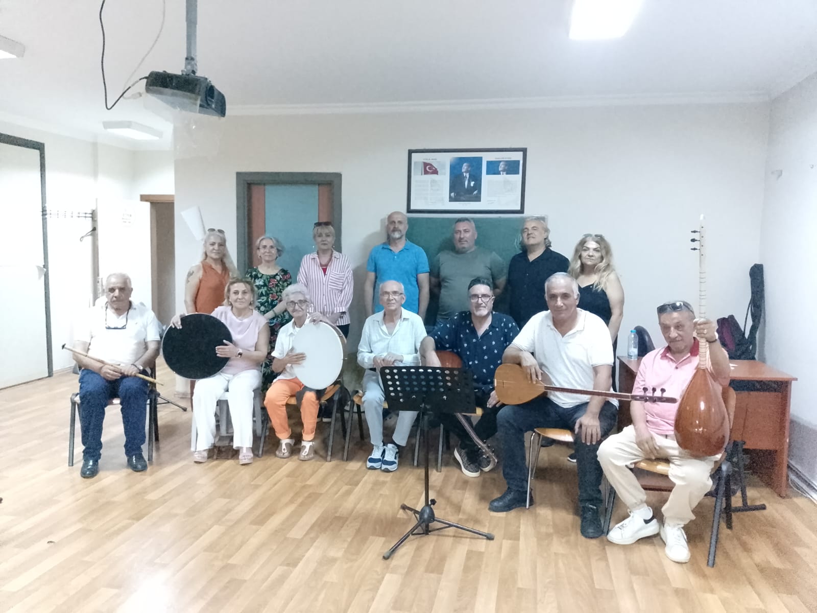 Kocaeli'nde sanat rüzgarı: TÜSŞAD çalışmalarını sürdürüyor