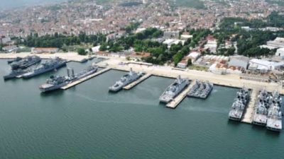 Gölcük Deniz Ana Üs Komutanlığı'nda imzalanan 77 bin TL tutarındaki