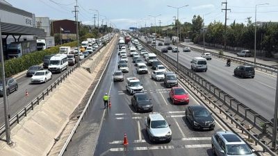 Kocaeli ulaşımının en kritik can damarlarından biri olan TEM Otoyolu'nda