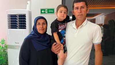 Kocaeli'nin Başiskele ilçesinde yaşayan 4,5 yaşındaki DMD hastası Muhammed Talha