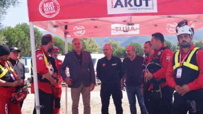 Kocaeli’de 17 Ağustos Marmara Depremi öncesinde AKUT tarafından 4. Seviye