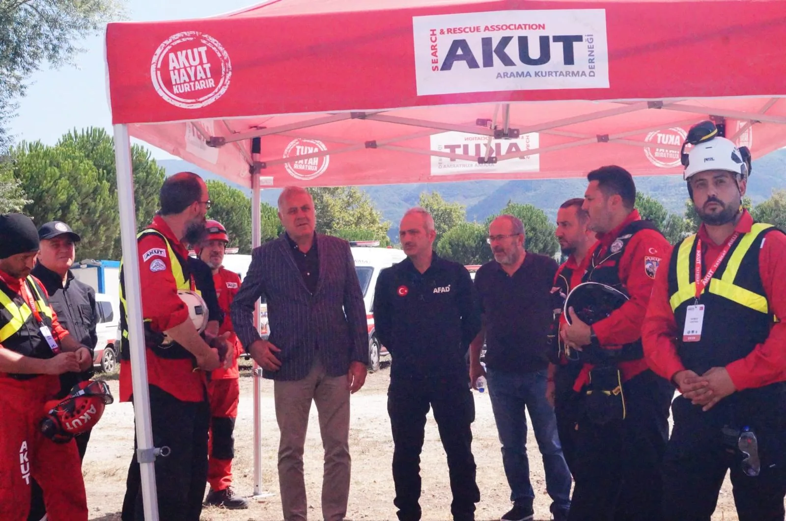Kocaeli’de 17 Ağustos Marmara Depremi öncesinde AKUT tarafından 4. Seviye