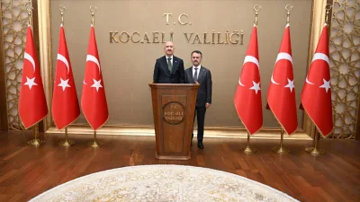 İçişleri Bakan Yardımcısı Dr. Mehmet Cangir, Kocaeli Valiliği’ni ziyaret etti.