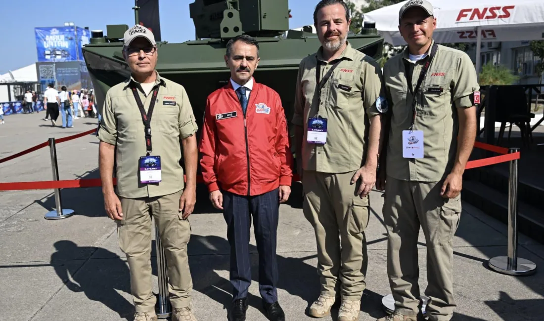 Kocaeli Valisi İlhami Aktaş, TEKNOFEST Mavi Vatan’da FNSS Savunma Sistemleri