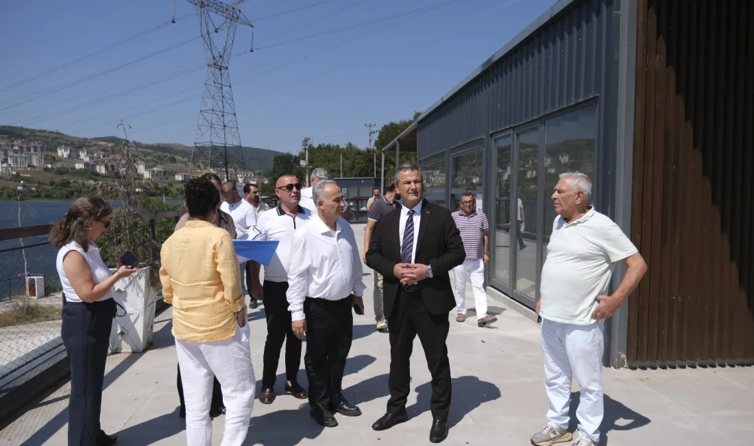 İzmit Belediyesi Başkan Vekili Lütfü Obuz, 100. Yıl Parkı Bıçkıdere