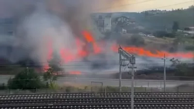Kocaeli’nin Gebze ilçesine bağlı Eskihisar Mahallesi'nde henüz belirlenemeyen bir nedenle