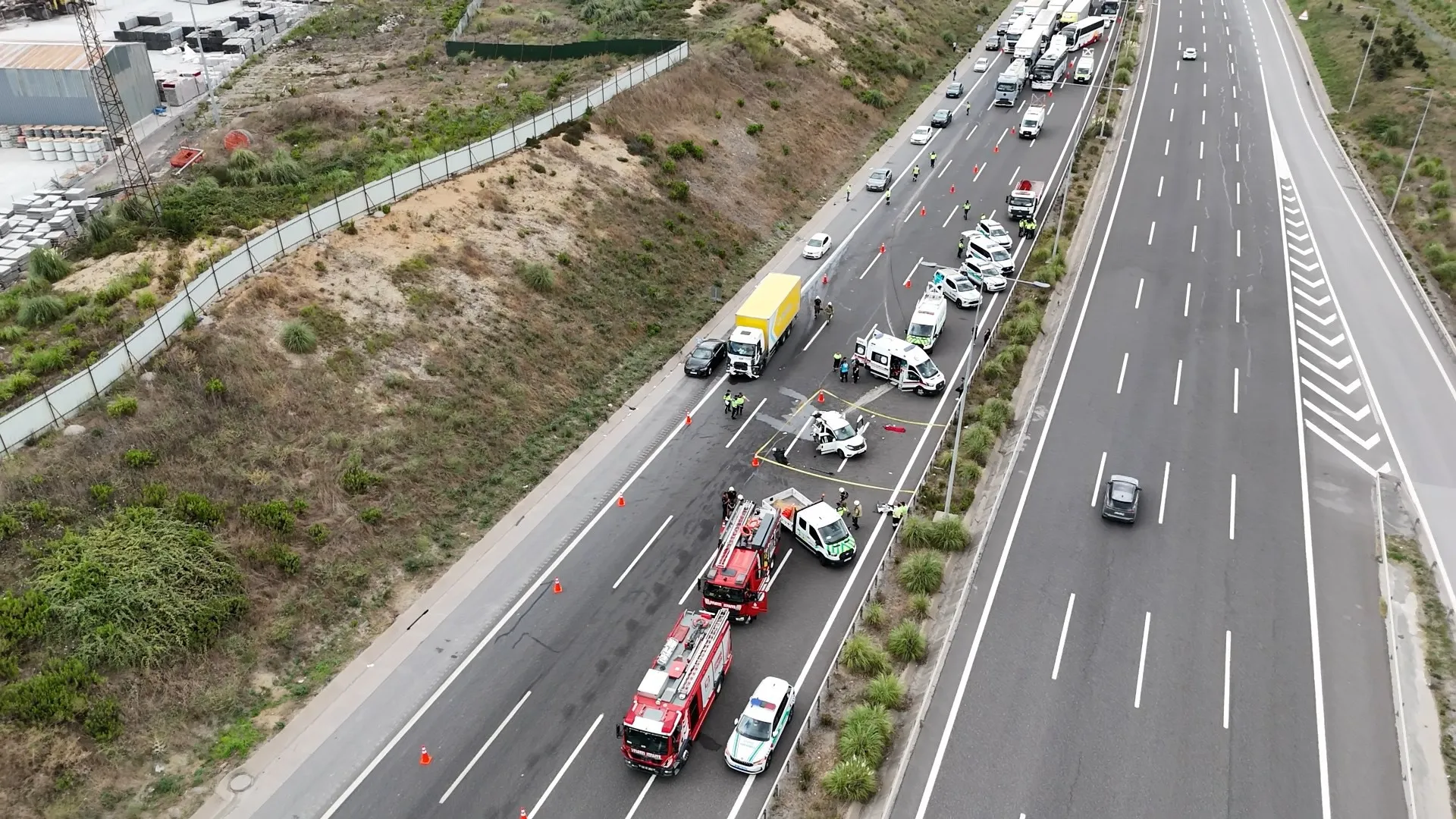 KMO'da feci kaza: 2 ölü, 6 yaralı