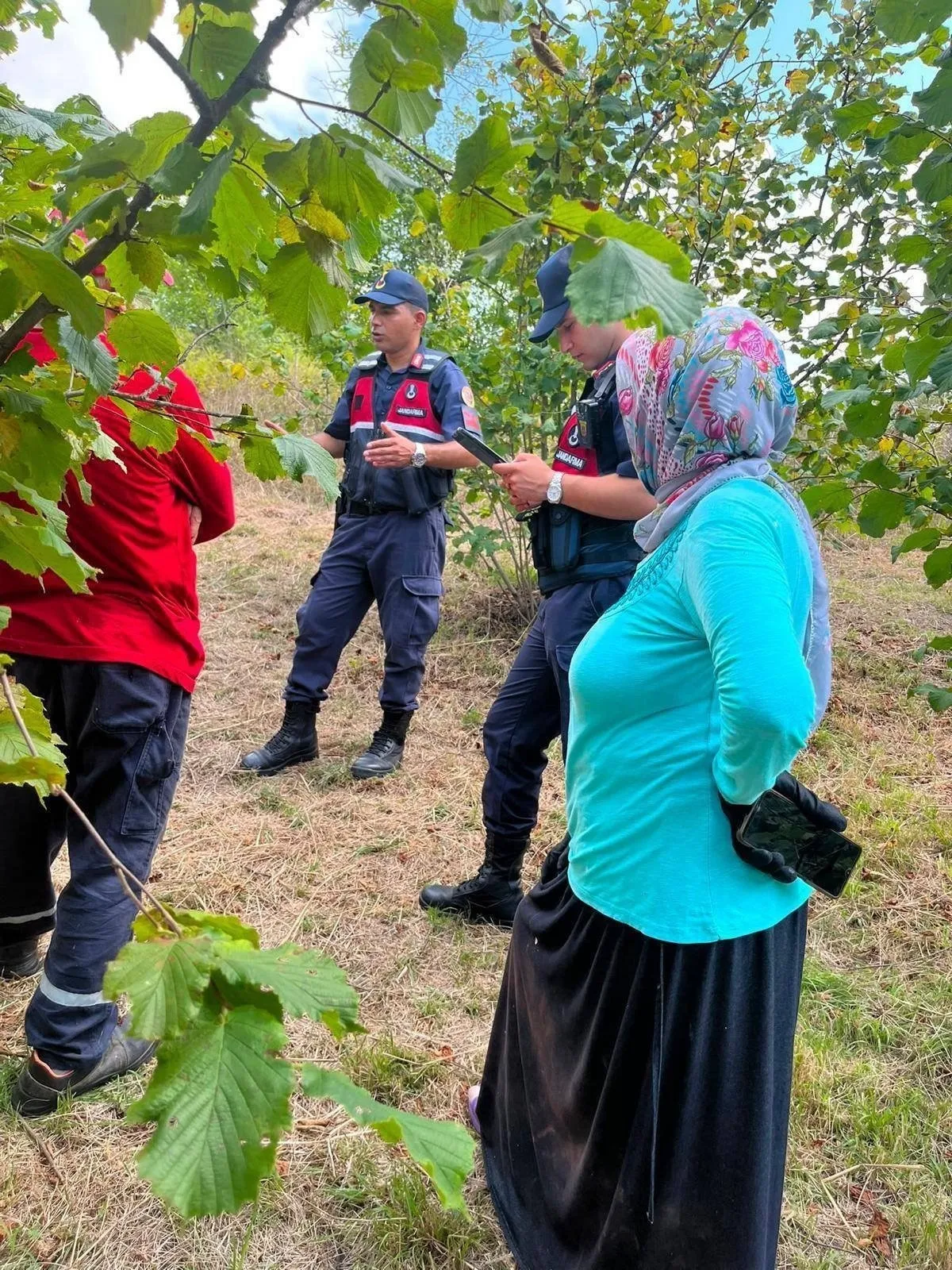 Kocaeli'de jandarma tarlaları ablukaya aldı