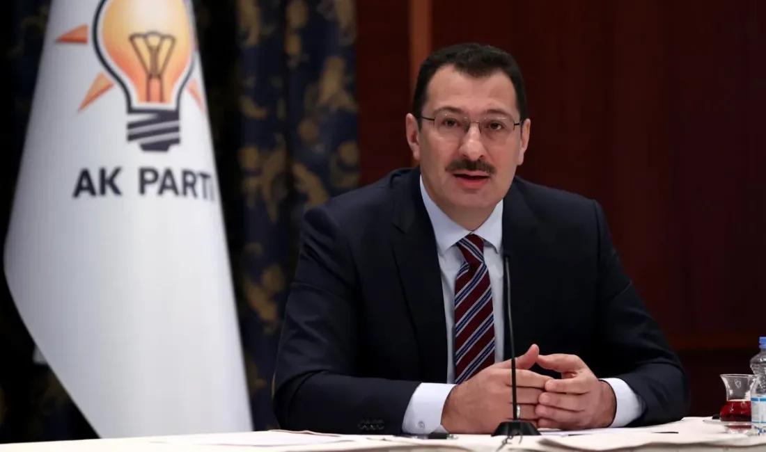 AK Parti Genel Başkan Yardımcısı ve Seçim İşleri Başkanı Ali