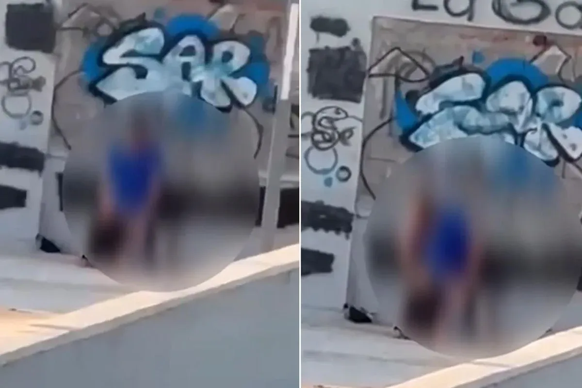 İzmir’in Buca ilçesinde, gündüz saatlerinde bir apartmanın çatısında uygunsuz hareketlerde