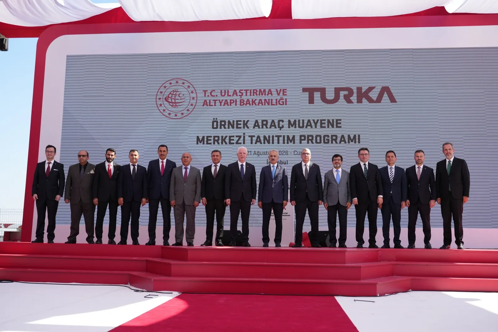 Teknoloji üssü gibi araç muayene merkezi