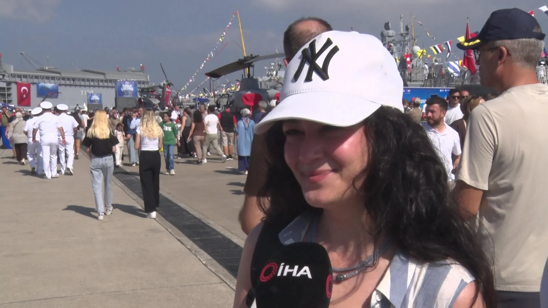Sıcak havaya rağmen TEKNOFEST dolup taşıyor