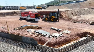 Kocaeli Büyükşehir Belediyesi, kendi agregasını betona dönüştüreceği Solaklar Beton Santrali'nin