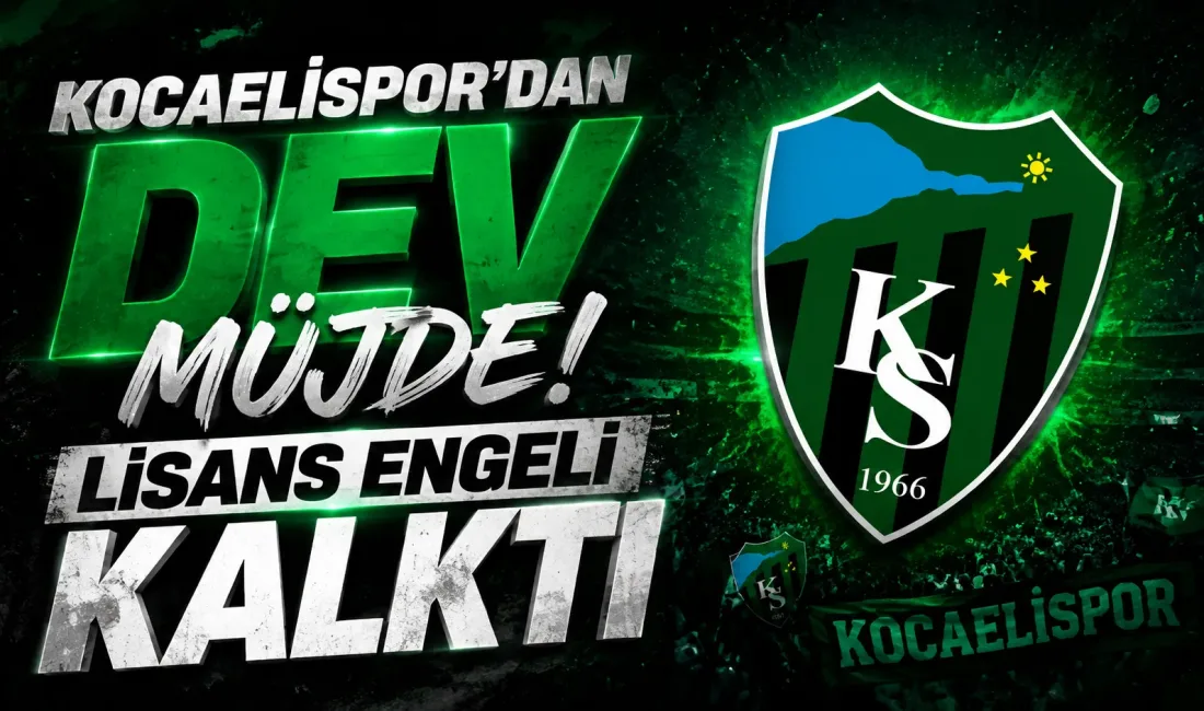 Kocaelispor, Türkiye Futbol Federasyonu (TFF) Kulüp Lisans ve Finansal Sürdürülebilirlik