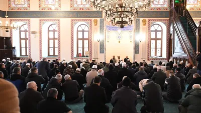 Vali İlhami Aktaş, Büyük Zaferimizin 104. Yıl Dönümü münasebetiyle mukaddes