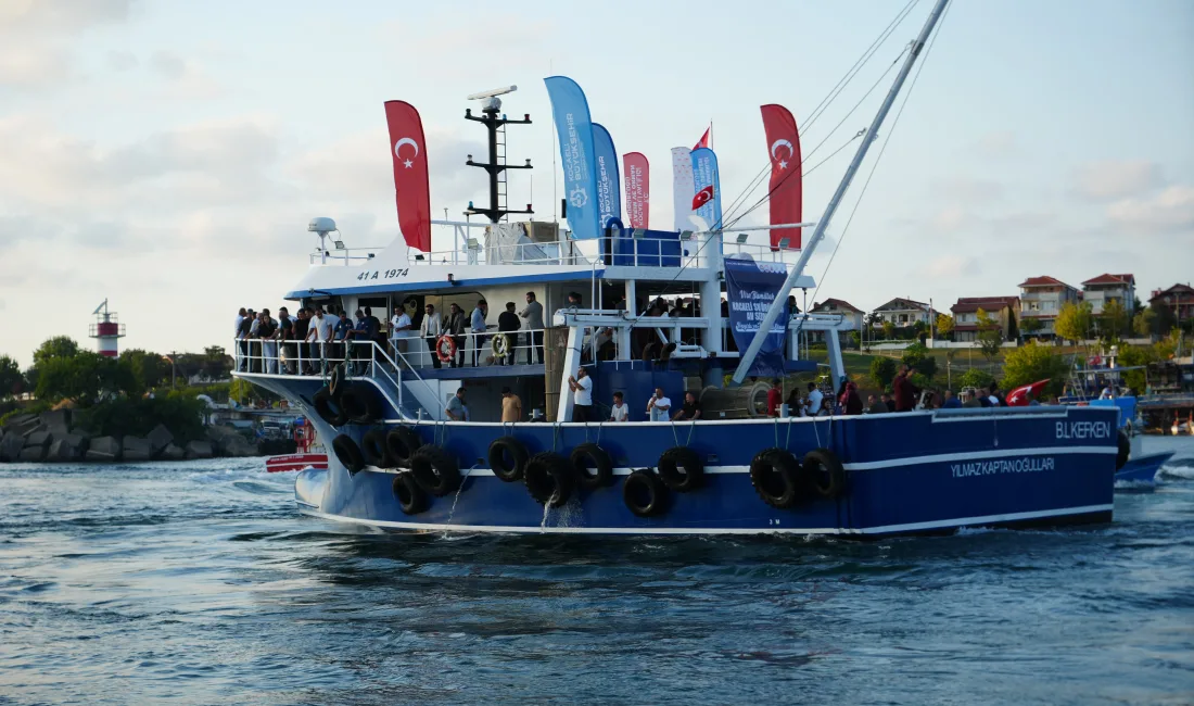 Kocaeli'nin Kandıra ilçesinde 2026-2027 su ürünleri av sezonunun açılışı dolayısıyla