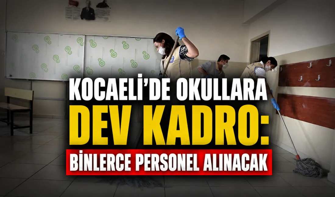 Kocaeli’de 2026-2027 eğitim-öğretim yılı başlamadan önce, öğrencilerin çok daha güvenli,