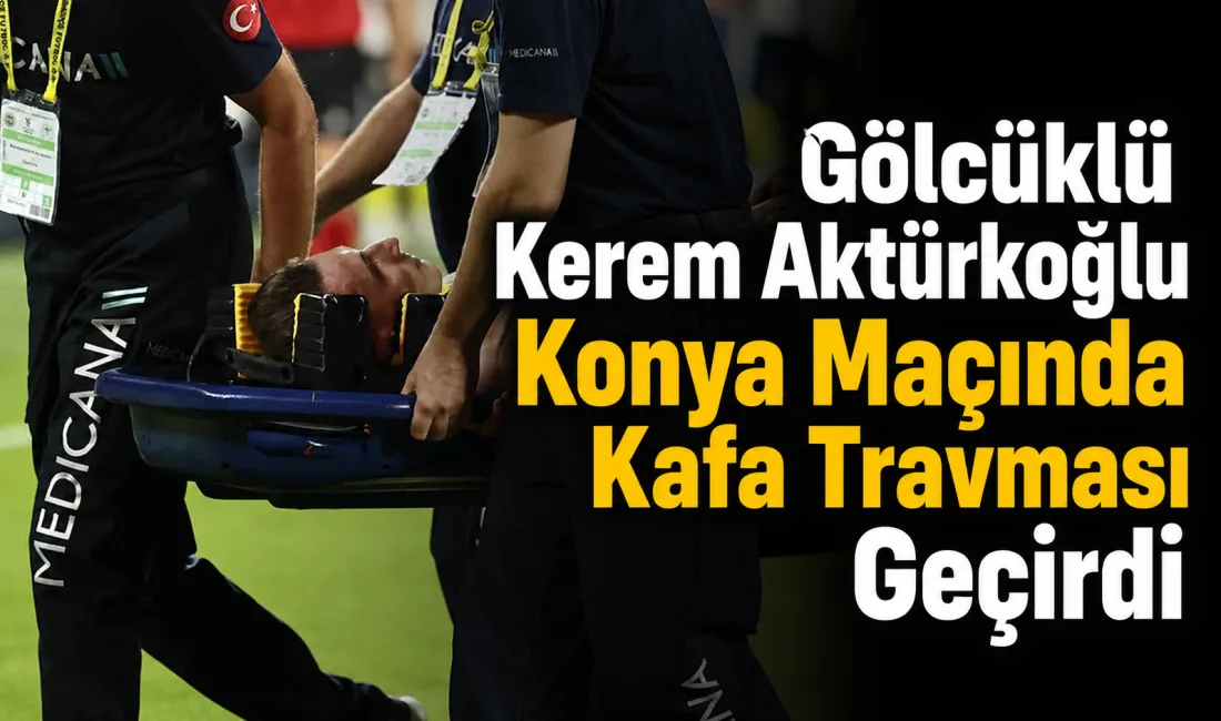 Trendyol Süper Lig'in 2. haftasında Fenerbahçe’nin Konyaspor’u ağırladığı mücadelede korku