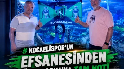Kocaelispor tarihine adını altın harflerle yazdıran efsane futbolcu Kaan Dobra,