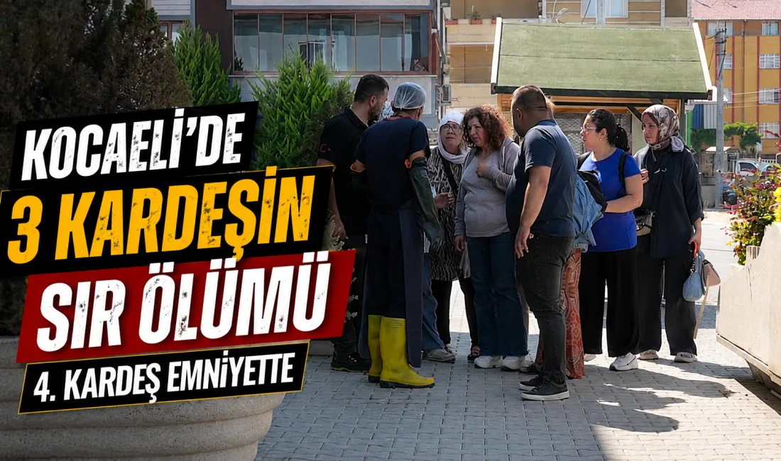 Kocaeli'nin Darıca ilçesinde sahilde cansız bedenleri bulunan 3 kardeşin cenazeleri,