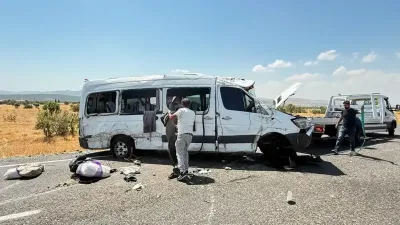 Diyarbakır’ın Lice ilçesinde nişan merasimine katılmak üzere yola çıkan akrabaları
