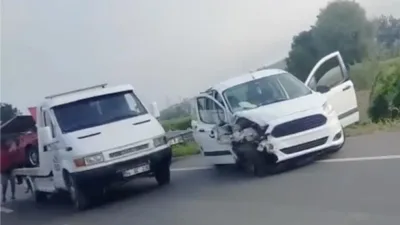 Sakarya’nın Söğütlü ilçesi Rüstemler Mahallesi Adapazarı - Karasu yolu üzerinde