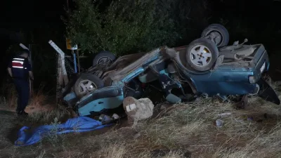 Kırıkkale’de takla atan Fiat-Tofaş otomobilde bulunan 17 yaşındaki Ceren Albayrak