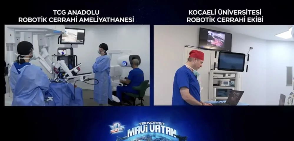 TCG Anadolu’da geleceğin cerrahisi test edildi