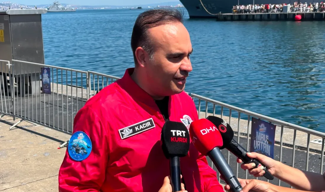 Sanayi ve Teknoloji Bakanı Mehmet Fatih Kacır, Kocaeli'de gerçekleştirilen TEKNOFEST