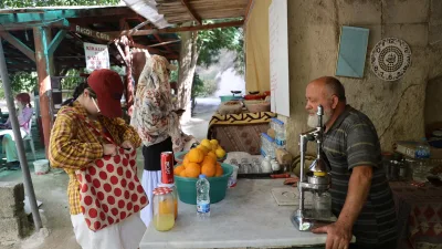 Kapadokya'nın önemli destinasyonları arasında yer alan Kızılçukur Vadisi'nde 70 yaşındaki