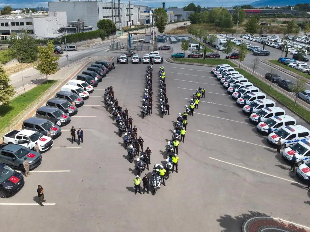 Kocaeli’nin güvenliğine 74 araçlık takviye!