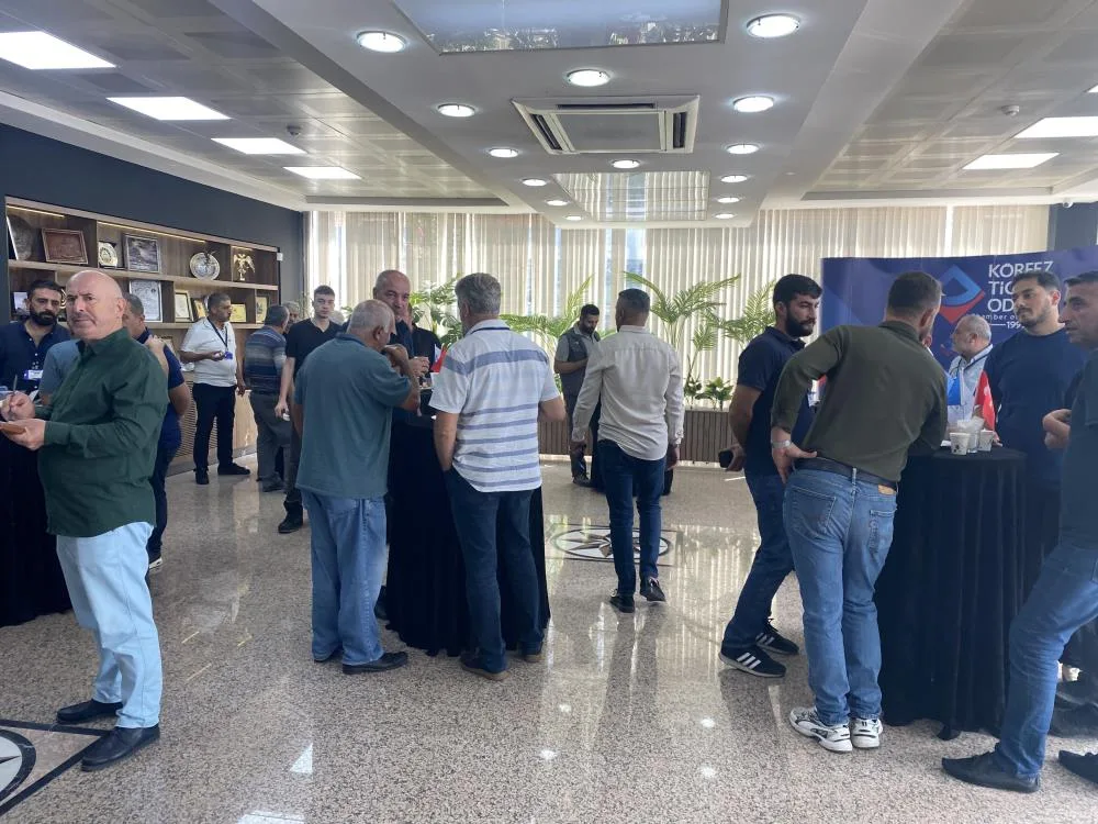 Körfez Motorlu Taşıyıcılar Kooperatifi kongresinde Orhan Sadun 87, Yaşar Ateş