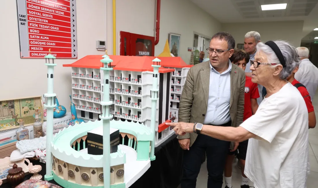 Derince Belediye Başkanı Sertif Gökçe, Kocaeli Huzurevi’ni ziyaret ederek huzurevi