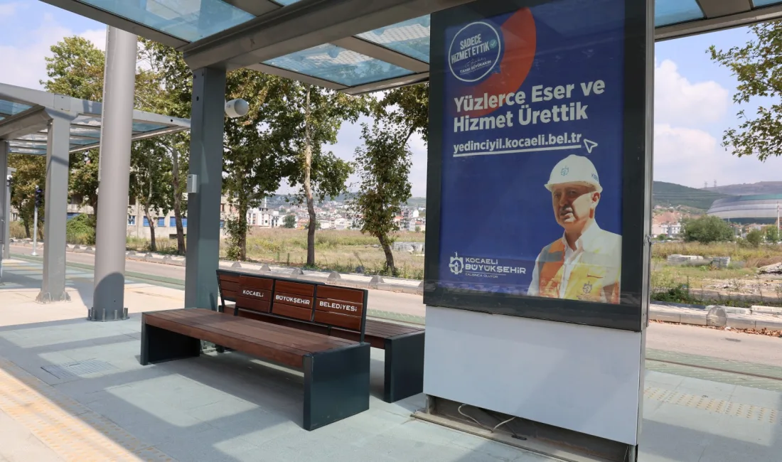 Kocaeli Büyükşehir Belediyesi, kent içi toplu ulaşımın omurgasını oluşturan Akçaray