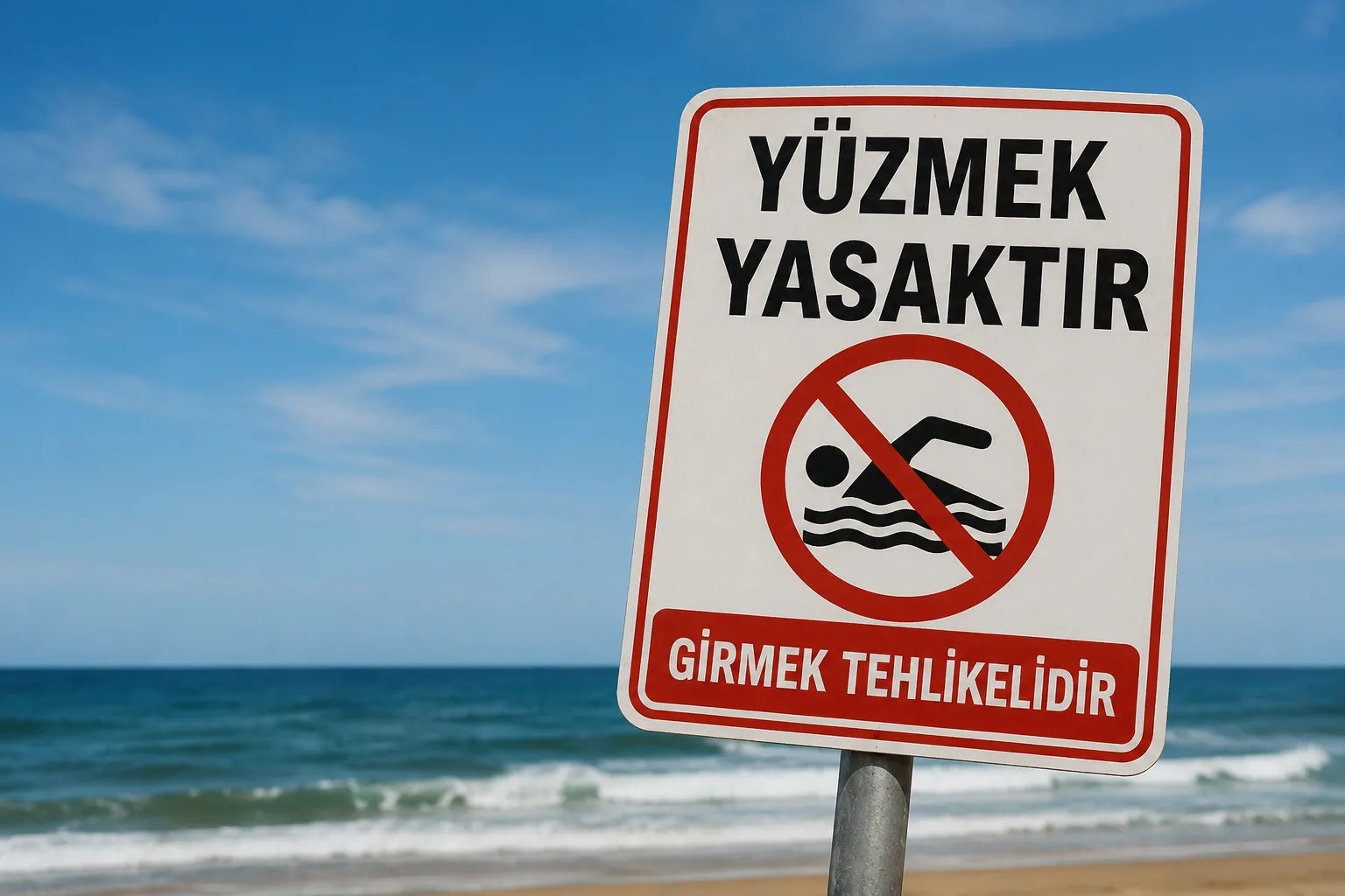 Kocaeli Valiliği, sahillerde artan yoğunluk nedeniyle boğulma tehlikesine karşı uyardı.