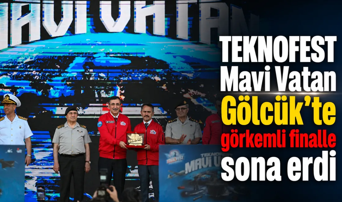 TEKNOFEST Mavi Vatan, Gölcük Tersanesi Komutanlığı’nda Cumhurbaşkanı Yardımcısı Cevdet Yılmaz’ın