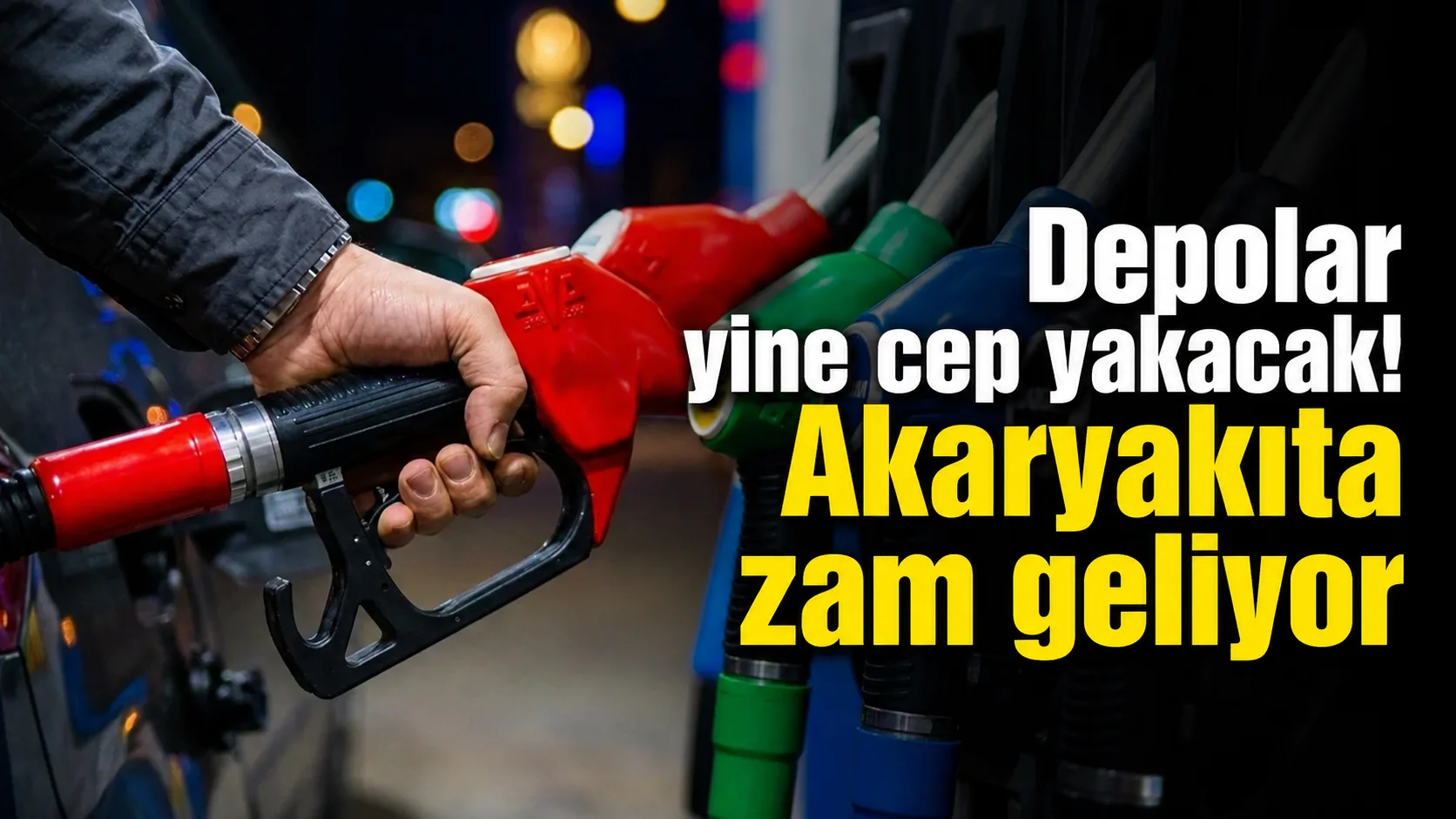 Motorine gelen 2,92 TL'lik zammın ardından benzine de 2,74 TL