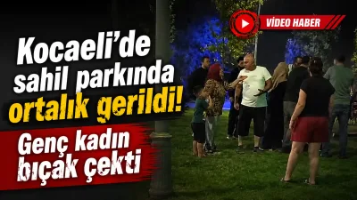 Kocaeli Körfez’de Yarımca Sahil Parkı’nda husumetli iki kadın arasında çıkan