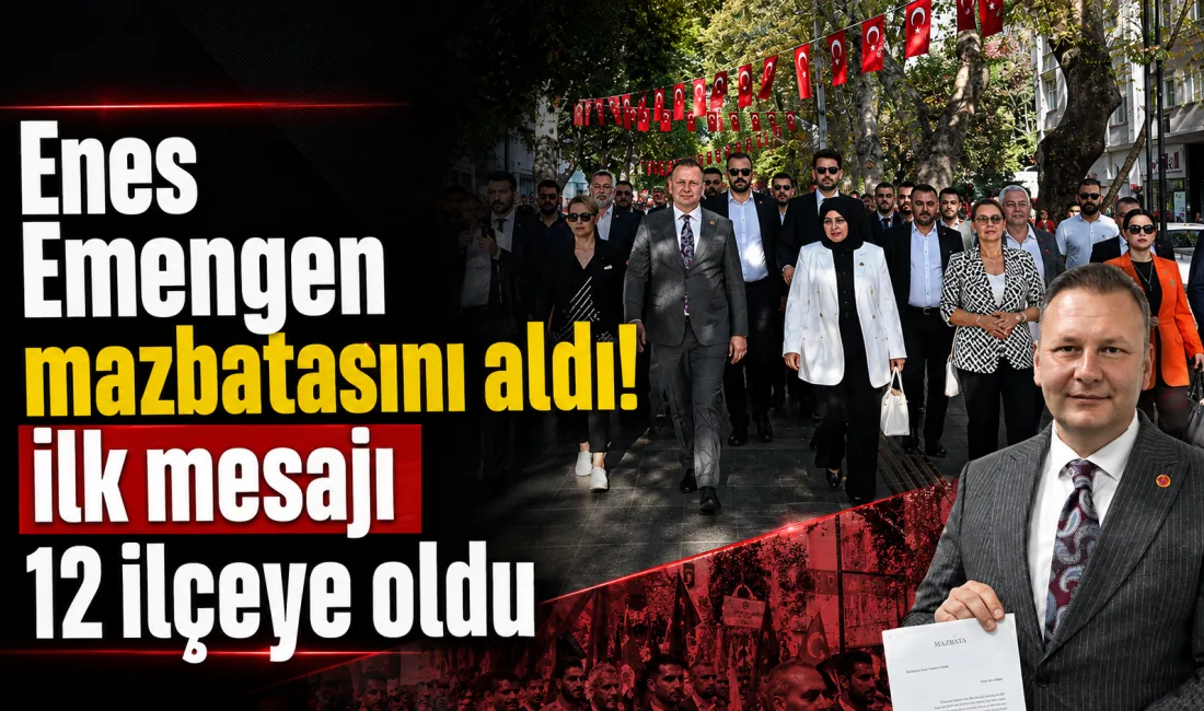 MHP Kocaeli İl Başkanı Enes Emengen, 15. Olağan İl Kongresi’nin