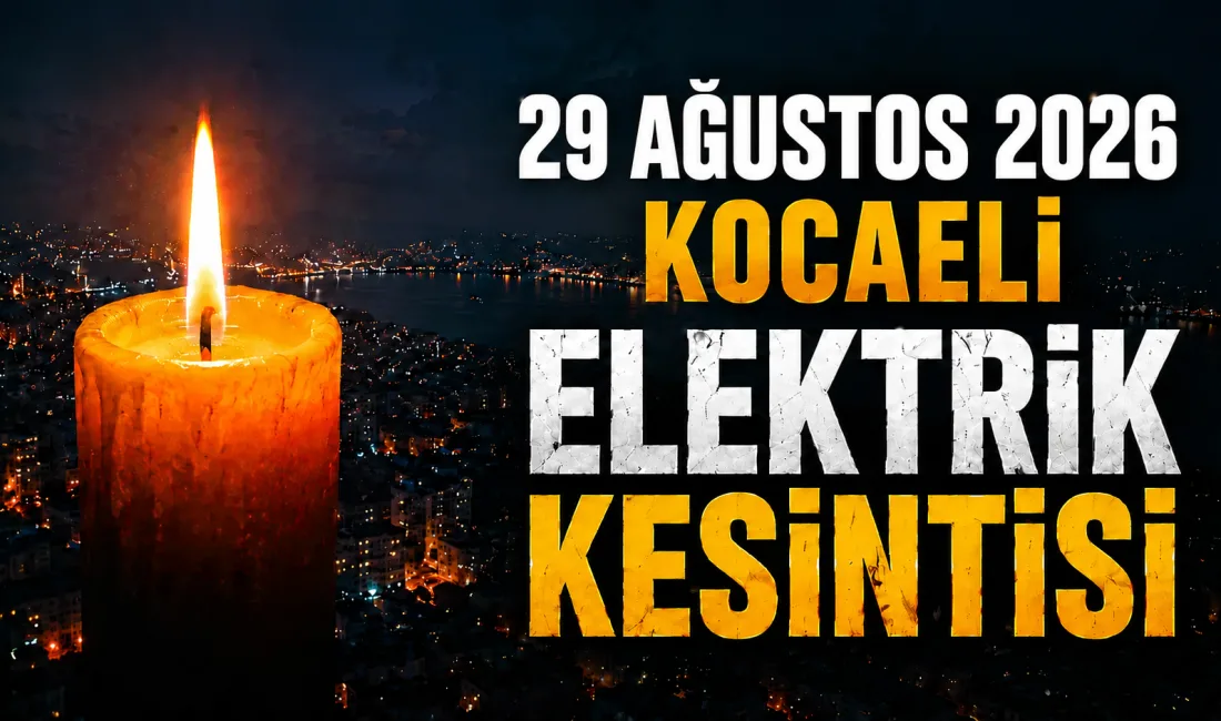 SEDAŞ, 29 Ağustos Cumartesi günü Kocaeli’nin 8 ilçesinde planlı elektrik