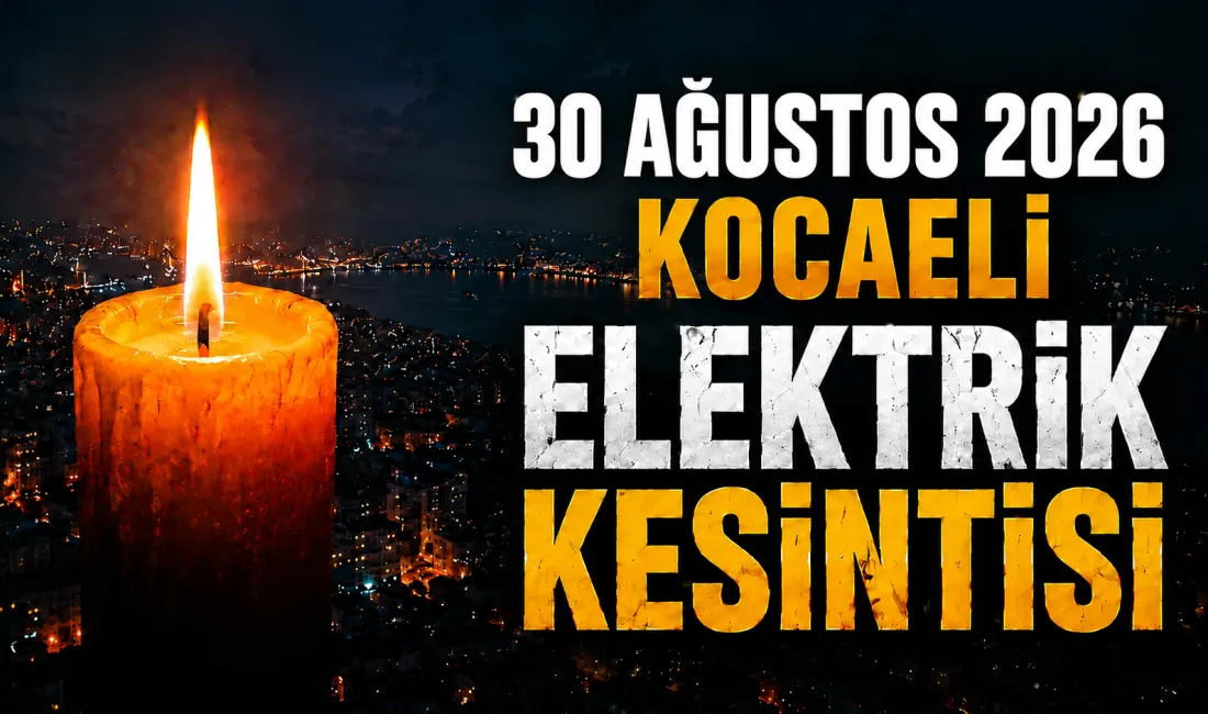 SEDAŞ, 30 Ağustos Pazar günü Kocaeli’nin 4 ilçesinde planlı elektrik