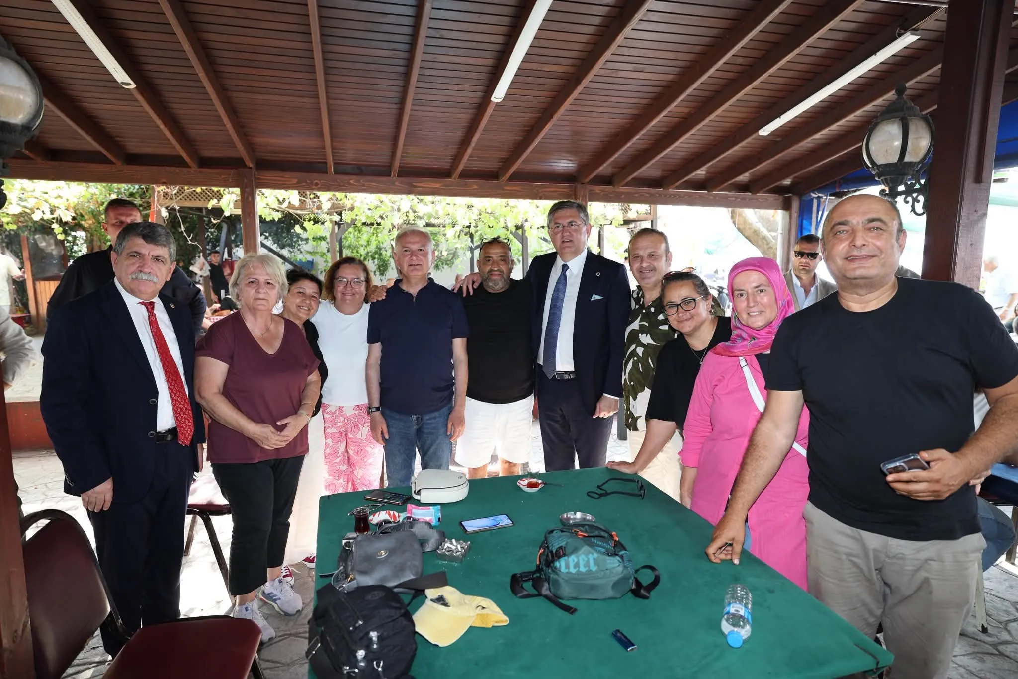 Ereğli iskele meydanı'nda dev mangallar yakıldı