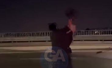 Kocaeli'nin Gebze ilçesinde yer alan Feniş Kavşağı'nda sinirler gerildi. İki